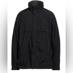 Burberry hooded rain jacket